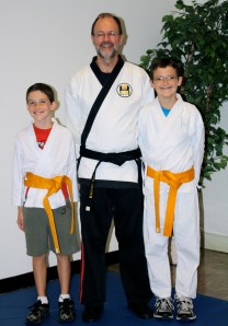 Grace Martial Arts Gold Belts
