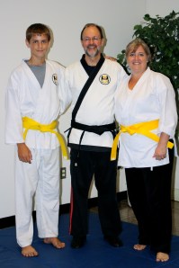Grace Martial Arts Yellow Belts